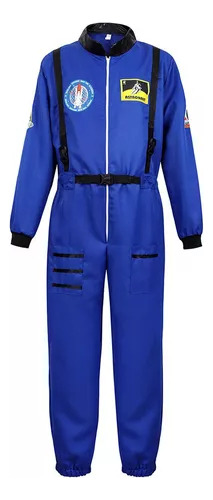 Traje De Astronauta Adulto, Roupa De Voo Feminina