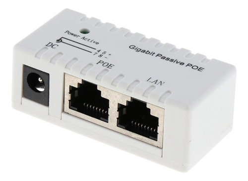 Gigabit Power Over Ethernet Divisor De Injetor Poe Passivo