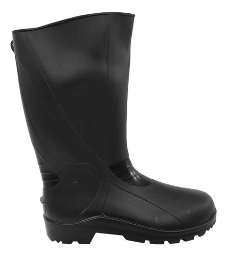 Bota Jardinera Negra Talla 38 De Hule Toolcraft Tc5163