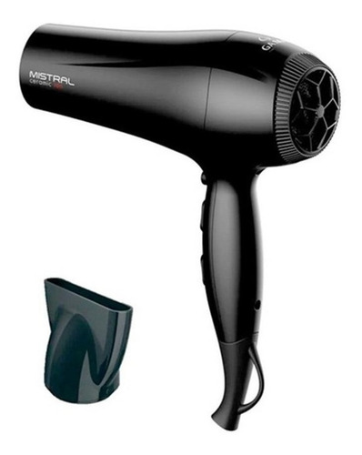 Secador de pelo GA.MA Italy Mistral Ceramic ION negro 220V