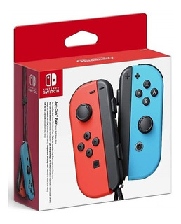 Control Nintendo Switch Joy-con Neon Azul Y Rojo