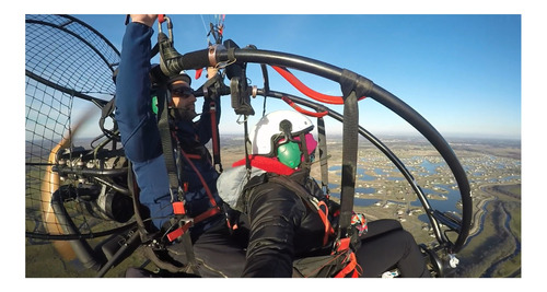 Vuelo De Bautismo En Parapente - Paratrike + Video Hd Y Foto