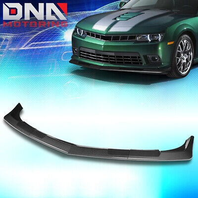 For 2014-2015 Chevy Camaro Ss Z28 3pc Front Bumper Lip S Dnn