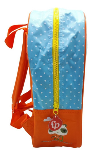 Imagen 2 de 6 de Mochila Fisher Price Jardin 12 PuLG Animales Transportes Ed