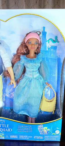 Muñeca Disney La Sirenita Ariel & Prince Erik Mattel 2023