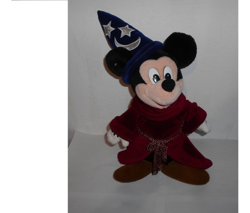 Peluche Mickey Mouse Fantasia De Disney Vintage 37 Cms