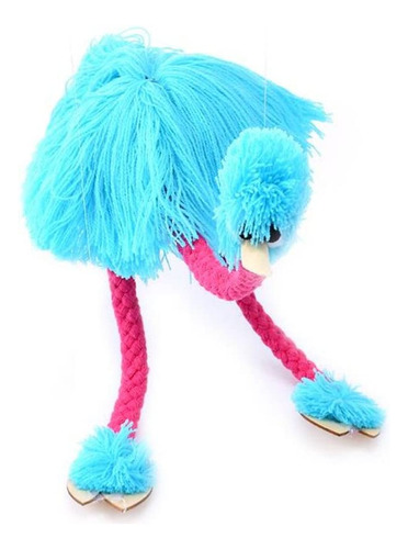 Hoche Toy-marioneta Avestruz (azul)