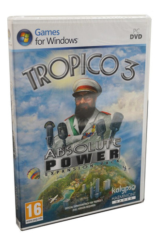 Tropico 3: Absolute Power Pc Windows Xp/ 2000me /98/ 95