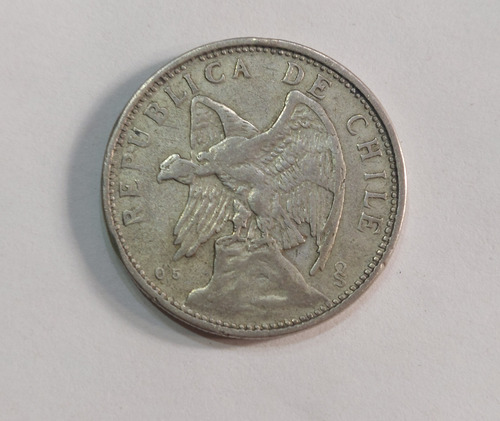 Moneda De 2 Pesos Año 1927 (Usado)
