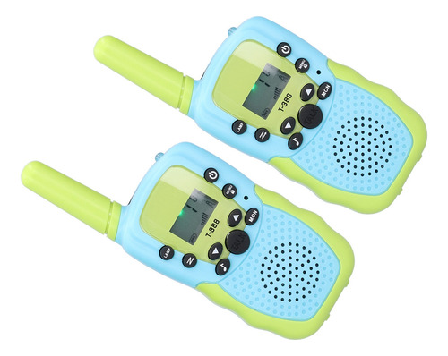 Mini Walkie-talkie Set De 2 Unidades Con Carga De Radio Usb
