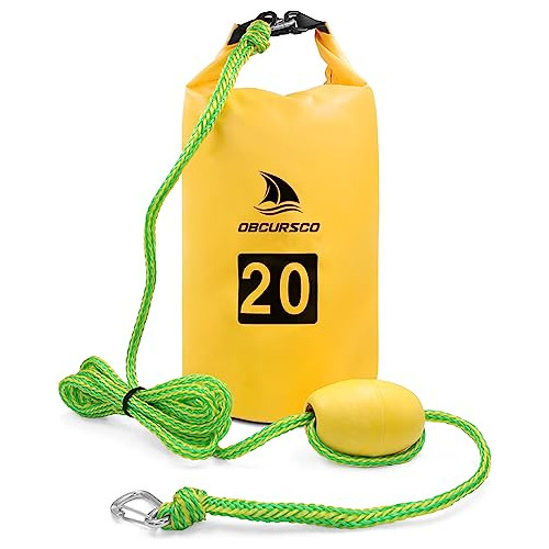 Obcursco 20l Jet Ski Anchor Kit Pwc Anchor 2 In 1 Sand Bag A