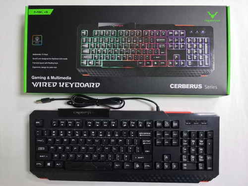 Teclado Gaming Wesdar Cerberus Nuevos Español