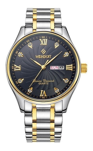 Reloj Wishdoit Impermeable E Inoxidable Para Hombre