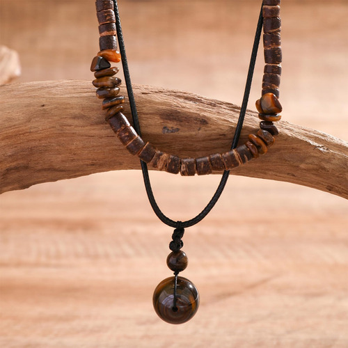 Collar De Concha De Puka Para Hombre, Gargantilla De Concha