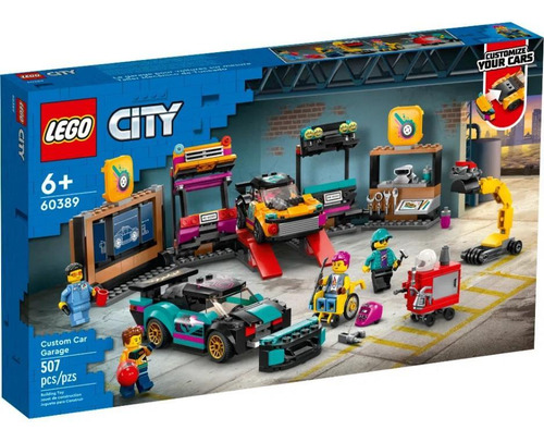 Lego City Oficina De Personalização De Carros 60389