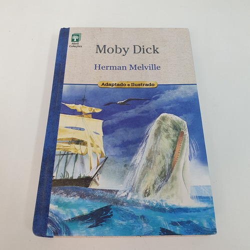 Livro Moby Dick Adaptado E Ilustrado - V1637