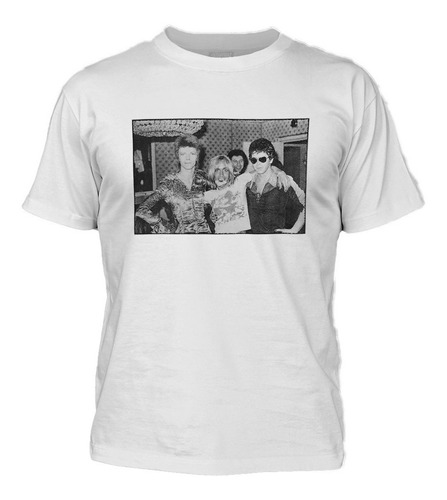 Camiseta Dasantigas - David Bowie - Iggy Pop - Lou Reed