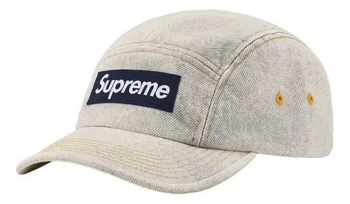 Boné Supreme Denim Camp Dirty Indigo Ss23 | MercadoLivre