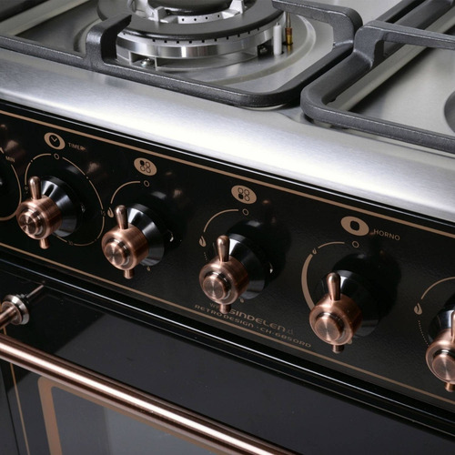 Cocina A Gas Retro Sindelen Ch-6850rd 4 Quemadores
