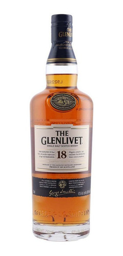 Whisky The Glenlivet 18 Años 750 Ml