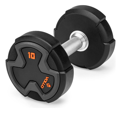 Halter Dumbbell Peso 10kg Hexagonal Treino Academia Vollo