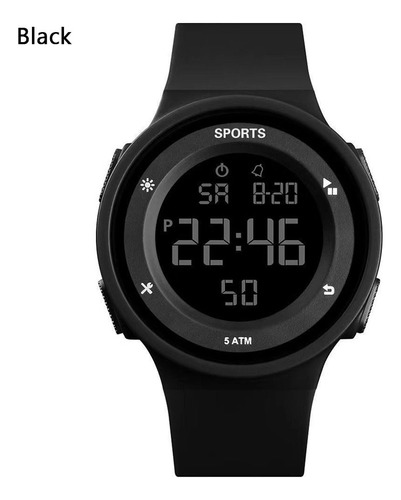 Reloj Deportivo, Impermeable, Electrónico, Simple