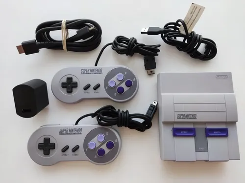 Consola Super Nintendo Classic Edition Snes Mini Programado. (Usado)