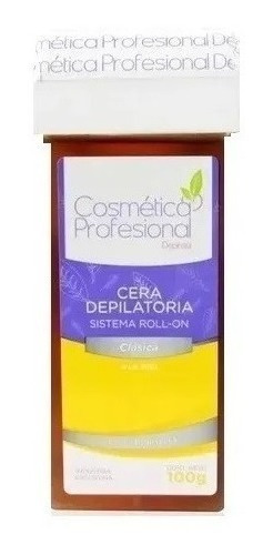 Cera Roll On Clasica Cosmetica Prof. Depimiel X100gr 48 Unid