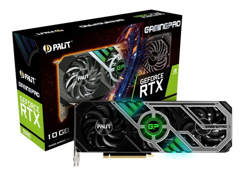 Tarjeta De Video Palit Geforce Rtx 3080 Gamingpro 10gb Gddr6