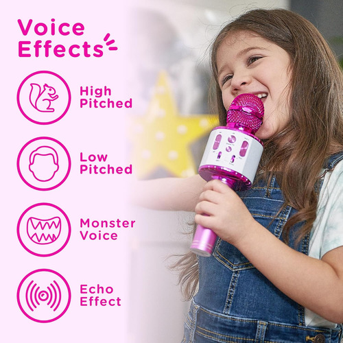 Move2play, Micrófono De Karaoke Para Niños | Incluye Bluetoo