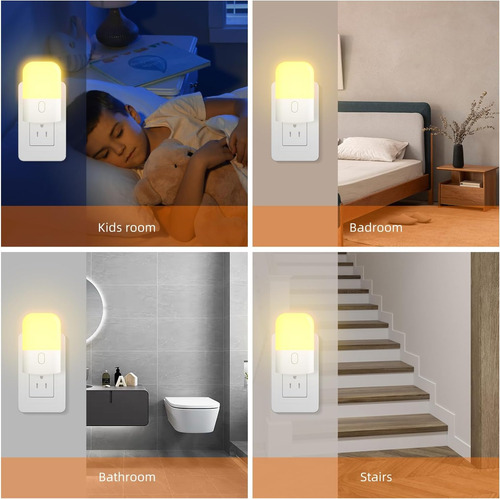Luz Nocturna N&b Nice&bravo Led Con Sensor Automatico De ...