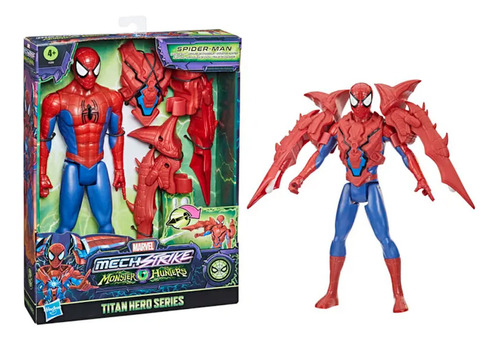 Figura Spiderman Mech Strike Marvel Monster Hunter