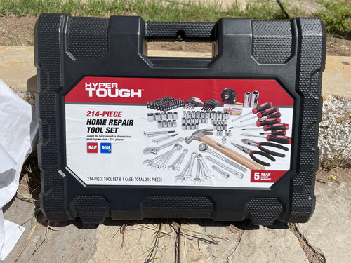 Caja De Herramientas Hyper Tough 215 Pzas