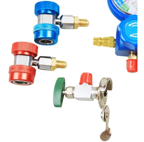 Imagem 4 de 6 de Manifold Para Gás De Ar Condicionado (dm Ferramentas)