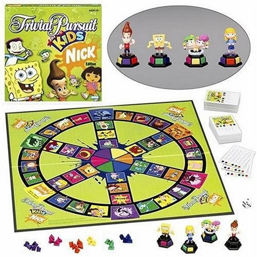 Trivial Pursuit For Kids Edición De Nickelodeon
