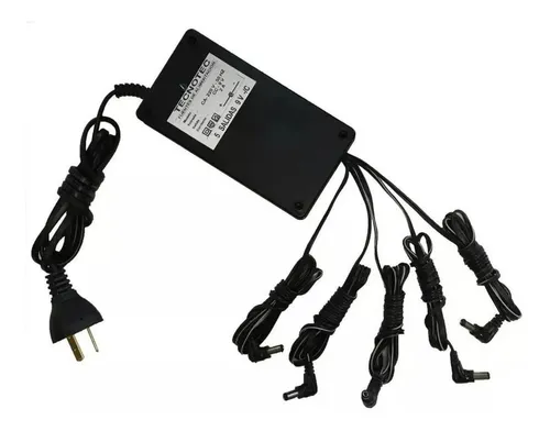 Fuente Multiple 5 Pedales Salidas 9v - Plus