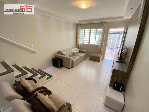 Imagem 4 de 30 de Oportunidade! Lindo Sobrado(mobiliado) Com 02 Suítes 02 Sacadas 02 Vagas E Quintal Com Churrasqueira Em Excelente Localização No Bairro Do Piqueri - So1561