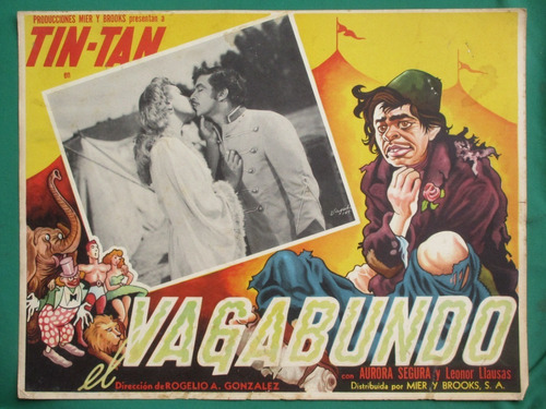 Tin Tan El Vividor Marcelo Chavez Original Cartel De Cine 5