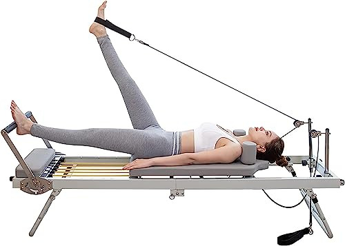 Bycdd Pilates Reformer Machine Para Ejercicio Doméstico Equi