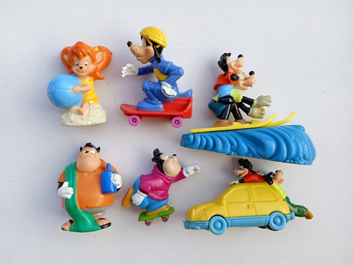 Lote Figuras Tropa Goofy, Disney Vintage 