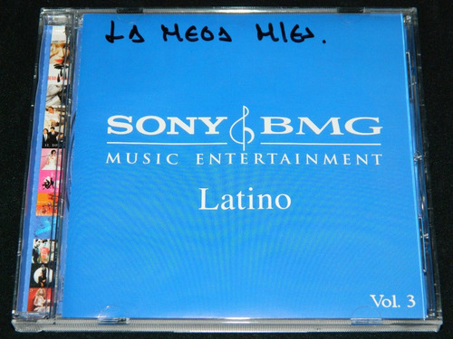 Cd Promo Sony 3 Shakira Reik Jaguares Julieta Venegas Y Mas