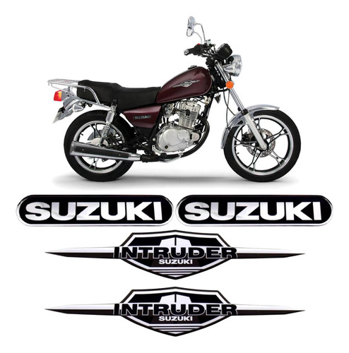 Kit Adesivos Suzuki Intruder 125 Resinado It003 Fgc