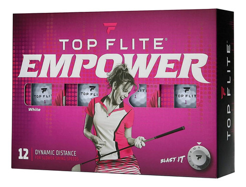 Top Flte Pelota Golf Para Mujer (24 Unidades)