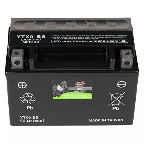 ᐈBatería De Moto YUASA YTX9-BS 8Ah 12V