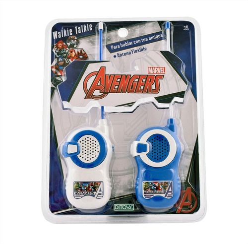 Walkie Talkie Handy Disney Marvel Avengers Orig Ditoys Cuota