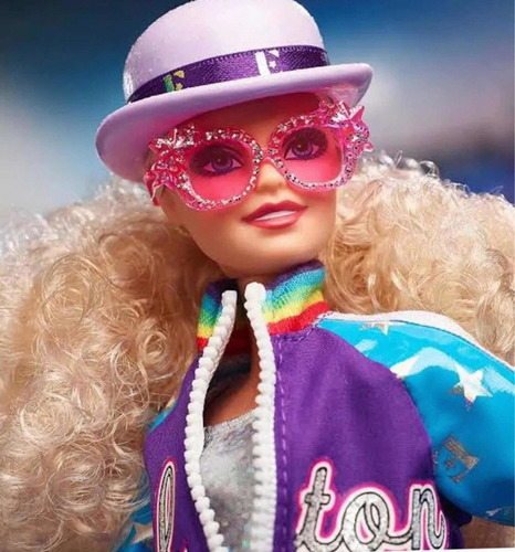 Barbie Muñeca Elton John Signature Bght52 30 Cm