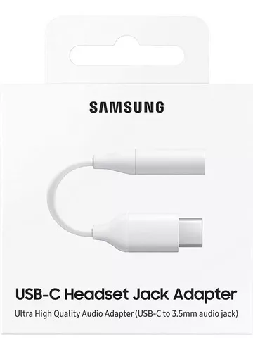 Adaptador Samsung Para Auriculares Usb-c// 3.5mm Audio Jack