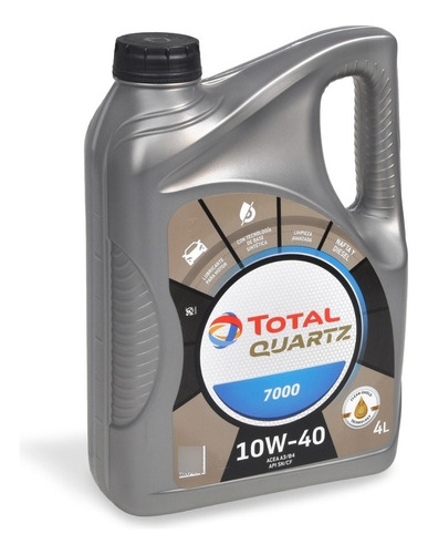 Aceite Total 10w40*4 Litros Citroen Berlingo 1.6 Nafta 16v