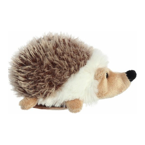 Peluche Aurora Shoulderkins. Erizo Hegdie Color Marrón Claro