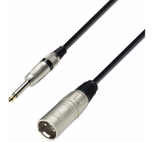 Adam Hall K3mmp0600 | Cable Micrófono Xlr - Plug Mono 6 Mts